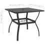 Juego de comedor de jardín 5 piezas textilene y acero de vidaXL, Conjuntos de jardín - Ref: Foro24-3060282, Precio: 502,44 €,...