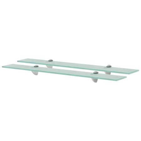 Estantes flotantes 2 unidades vidrio 8 mm 70x10 cm de vidaXL, Estantes y estanterías - Ref: Foro24-3051498, Precio: 30,46 €, ...