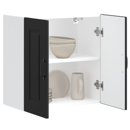 Armario de pared para cocina Kalmar madera de ingeniería negra en Armarios de cocina | Comprar online en Foru.es