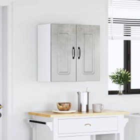 Armario de pared cocina Kalmar madera ingeniería gris hormigón en Armarios de cocina | Comprar online en Foru.es