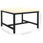 Set de muebles de jardín 7 pzas y cojines ratán sintético negro de vidaXL, Conjuntos de jardín - Ref: Foro24-3059788, Precio:...