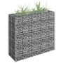 Arriate de gaviones de acero galvanizado 90x30x90 cm en Macetas y jardineras | Comprar online en Foru.es