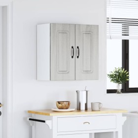 Mueble de pared de cocina Kalmar madera ingeniería sonoma gris en Armarios de cocina | Comprar online en Foru.es