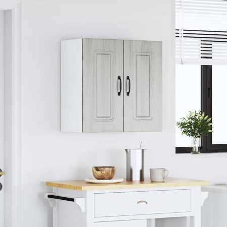 Mueble de pared de cocina Kalmar madera ingeniería sonoma gris en Armarios de cocina | Comprar online en Foru.es