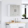 Mueble de pared de cocina Kalmar madera ingeniería sonoma gris en Armarios de cocina | Comprar online en Foru.es