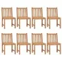 Conjunto de comedor de jardín 9 piezas madera maciza de teca de vidaXL, Conjuntos de jardín - Ref: Foro24-3059946, Precio: 1,...