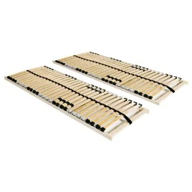 Slatted bases with 28 slats 7 zones 2 units 70x200 cm by vidaXL, Beds and slatted bases - Ref: Foro24-3051416, Price: 147,95 ...