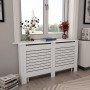 Cubiertas para radiador 2 unidades MDF blanco 152x19x81,5 cm de vidaXL, Accesorios para radiadores de calefacción - Ref: Foro...