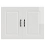 Armario de pared de cocina Kalmar blanca de alto brillo en Armarios de cocina | Comprar online en Foru.es