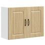 Mueble de pared cocina Kalmar madera contrachapada roble sonoma en Armarios de cocina | Comprar online en Foru.es