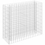 Arriate de gaviones de acero galvanizado 90x30x90 cm en Macetas y jardineras | Comprar online en Foru.es