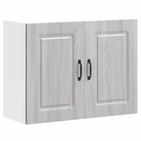 Mueble de pared de cocina Kalmar madera ingeniería sonoma gris en Armarios de cocina | Comprar online en Foru.es