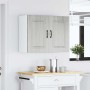 Mueble de pared de cocina Kalmar madera ingeniería sonoma gris en Armarios de cocina | Comprar online en Foru.es