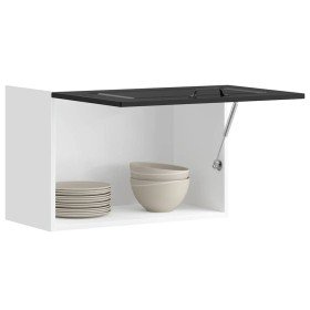 Armario de pared para cocina Kalmar madera de ingeniería negra en Armarios de cocina | Comprar online en Foru.es