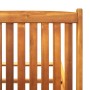 Tumbona de jardín con cojín madera maciza de acacia de vidaXL, Tumbonas - Ref: Foro24-3061344, Precio: 212,92 €, Descuento: %