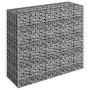 Arriate de gaviones de acero galvanizado 90x30x90 cm en Macetas y jardineras | Comprar online en Foru.es
