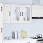 Armario pared cocina puerta de cristal Kalmar blanca en Armarios de cocina | Comprar online en Foru.es