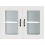 Armario pared cocina puerta de cristal Kalmar blanca en Armarios de cocina | Comprar online en Foru.es