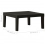 Set de muebles de jardín 6 piezas con cojines plástico gris de vidaXL, Conjuntos de jardín - Ref: Foro24-3059834, Precio: 436...