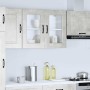 Armario pared cocina puerta de cristal Kalmar gris hormigón en Armarios de cocina | Comprar online en Foru.es