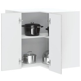Armario de cocina de esquina de pared Kalmar gris hormigón en Armarios de cocina | Comprar online en Foru.es