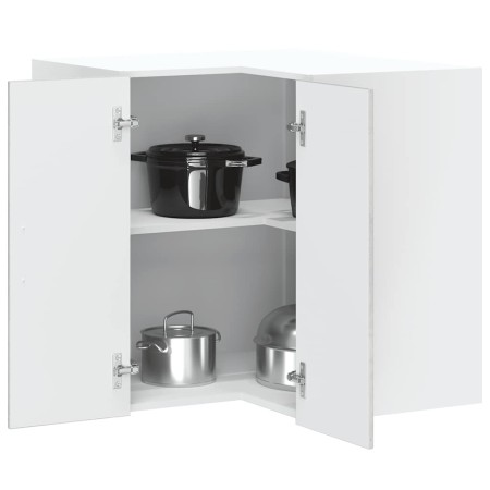 Armario de cocina de esquina de pared Kalmar gris hormigón en Armarios de cocina | Comprar online en Foru.es
