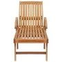 Sonnenliegen 2 Stk. mit Tisch aus massivem Teakholz von vidaXL, Liegen - Ref: Foro24-3051437, Preis: 555,96 €, Rabatt: %