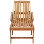 Tumbonas 2 uds con mesa madera maciza de teca de vidaXL, Tumbonas - Ref: Foro24-3051437, Precio: 525,25 €, Descuento: %