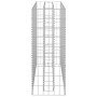 Arriate de gaviones de acero galvanizado 90x30x90 cm en Macetas y jardineras | Comprar online en Foru.es