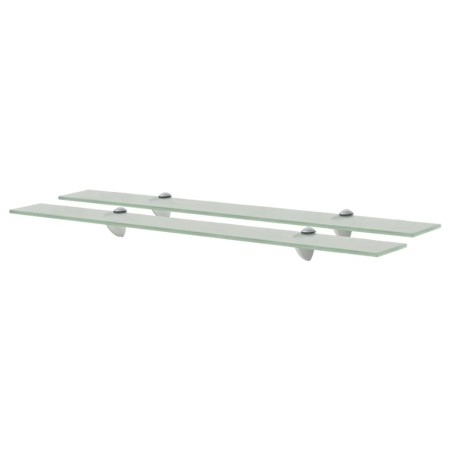 Estantes flotantes 2 unidades vidrio 8 mm 80x20 cm de vidaXL, Estantes y estanterías - Ref: Foro24-3051539, Precio: 46,77 €, ...