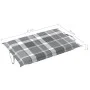 Garden lounger with table and cushion made of solid acacia wood. by vidaXL, Loungers - Ref: Foro24-3061601, Price: 190,09 €, ...