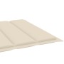 Tumbona de jardín con cojín madera maciza de acacia de vidaXL, Tumbonas - Ref: Foro24-3061331, Precio: 210,38 €, Descuento: %