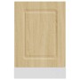 Panel para lavavajillas Kalmar roble sonoma 45x1,5x67 cm en Armarios de cocina | Comprar online en Foru.es