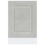 Panel para lavavajillas Kalmar gris hormigón 45x1,5x67 cm en Armarios de cocina | Comprar online en Foru.es