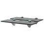 Estantes flotantes 2 unidades vidrio 8 mm 30x10 cm de vidaXL, Estantes y estanterías - Ref: Foro24-3051502, Precio: 22,94 €, ...
