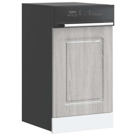 Panel para lavavajillas Kalmar gris sonoma 45x1,5x67 cm en Armarios de cocina | Comprar online en Foru.es