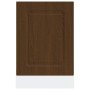 Panel para lavavajillas Kalmar roble marrón 45x1,5x67 cm en Armarios de cocina | Comprar online en Foru.es