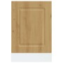 Panel para lavavajillas Kalmar roble artesanal 45x1,5x67 cm en Armarios de cocina | Comprar online en Foru.es
