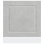 Panel para lavavajillas Kalmar gris hormigón 60x1,5x67 cm en Armarios de cocina | Comprar online en Foru.es