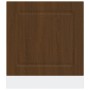 Panel para lavavajillas Kalmar roble marrón 60x1,5x67 cm en Armarios de cocina | Comprar online en Foru.es