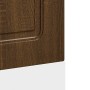 Panel para lavavajillas Kalmar roble marrón 60x1,5x67 cm en Armarios de cocina | Comprar online en Foru.es