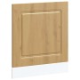 Panel para lavavajillas Kalmar roble artesanal 60x1,5x67 cm en Armarios de cocina | Comprar online en Foru.es