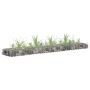 Arriate de gaviones de acero galvanizado 180x30x10 cm en Macetas y jardineras | Comprar online en Foru.es
