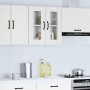 Armario pared cocina puerta de cristal Kalmar blanca en Armarios de cocina | Comprar online en Foru.es