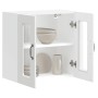 Armario pared cocina puerta de cristal Kalmar blanca en Armarios de cocina | Comprar online en Foru.es