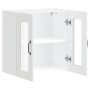 Armario pared cocina puerta de cristal Kalmar blanca en Armarios de cocina | Comprar online en Foru.es