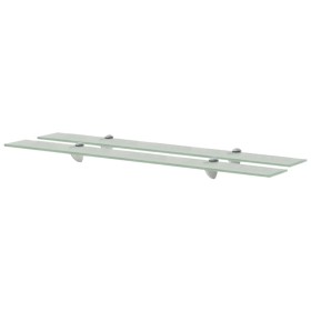 Estantes flotantes 2 unidades vidrio 8 mm 90x10 cm de vidaXL, Estantes y estanterías - Ref: Foro24-3051516, Precio: 38,10 €, ...
