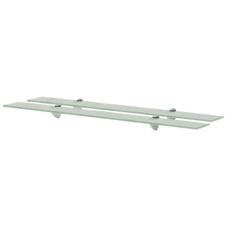 Estantes flotantes 2 unidades vidrio 8 mm 90x10 cm de vidaXL, Estantes y estanterías - Ref: Foro24-3051516, Precio: 38,10 €, ...