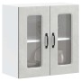 Armario pared cocina puerta de cristal Kalmar gris hormigón en Armarios de cocina | Comprar online en Foru.es