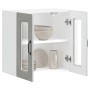Armario pared cocina puerta de cristal Kalmar gris hormigón en Armarios de cocina | Comprar online en Foru.es